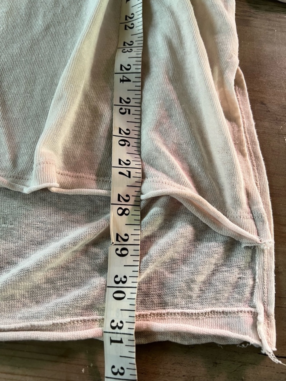 Free People We The Free Morgan Henley Top Size XS Oatmeal Beige Slouchy - Picture 13 of 14